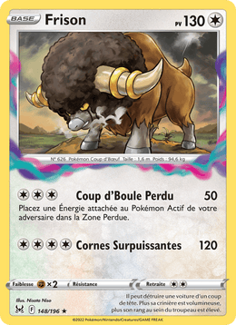 Frison 148/217 Pokémon Origine Perdue (LOR)