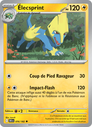 Élecsprint 076/244 Pokémon Rivalités Destinées (EV10)
