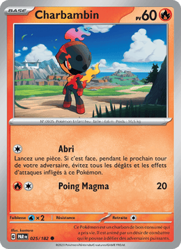 Charbambin 025/266 Pokémon Faille Paradoxe (EV04)
