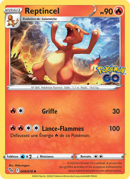 Reptincel 009/88 Pokémon Pokémon GO