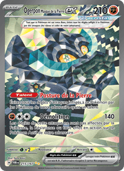 Ogerpon Masque de la Pierre-ex 215/226 Pokémon Mascarade Crépusculaire (EV06)