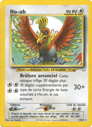 Ho-oh 18/66 Pokémon Neo Revelation (N3)