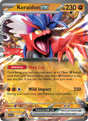 Koraidon-ex 125/258 — Pokémon Écarlate et Violet (EV01)