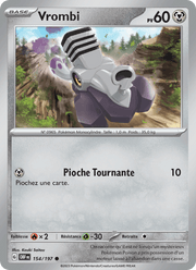 Vrombi 154/230 Pokémon Flammes Obsidiennes (EV03)