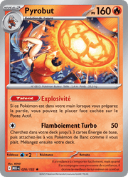 Pyrobut 028/188 Pokémon Méga-Évolution (ME01)