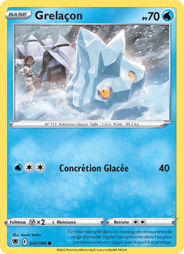 Grelaçon 047/216 Pokémon Astres Radieux (ASR)
