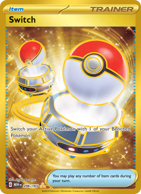 Échange 206/207 — Pokémon 151 (MEW)