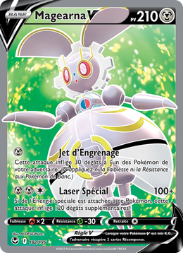 Magearna V 182/245 — Pokémon Tempête Argentée (SIT)