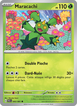 Maracachi 003/245 Pokémon Destinées de Paldea (EV4.5)