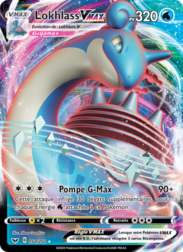 Lokhlass VMAX 50/216 Pokémon Épée et Bouclier