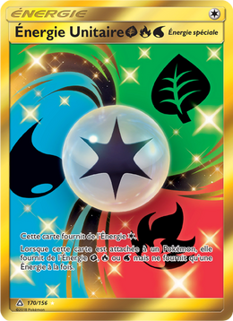Énergie Unitaire GrassFireWater 170/173 — Pokémon Ultra-Prisme (UPR)