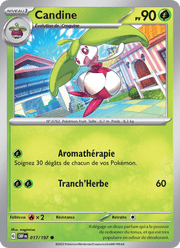 Candine 017/230 Pokémon Flammes Obsidiennes (EV03)