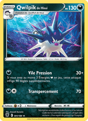 Qwilpik de Hisui 091/216 Pokémon Astres Radieux (ASR)