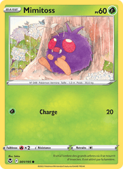 Mimitoss 001/215 Pokémon Tempête Argentée (SIT)