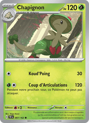 Chapignon 007/218 Pokémon Forces Temporelles (EV05)