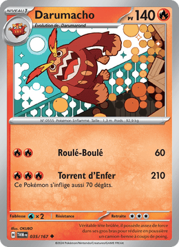 Darumacho 035/226 Pokémon Mascarade Crépusculaire (EV06)