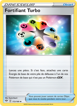 Fortifiant Turbo 172/201 Pokémon Ténèbres Embrasées
