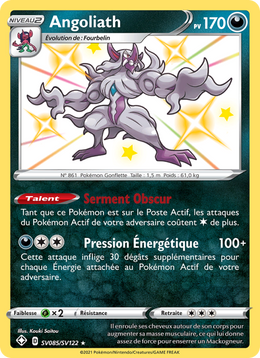 Angoliath SV085/195 — Pokémon Destinées Radieuses (SHF)