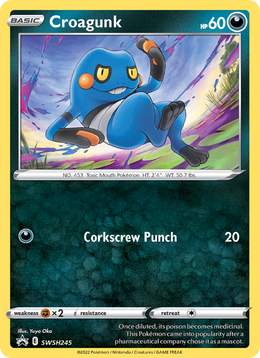 Cradopaud SWSH245/PROMO — Pokémon Promo Épée et Bouclier (SWSHP)