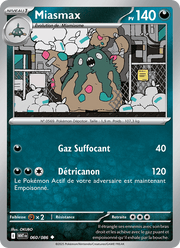 Miasmax 060/173 Pokémon Flamme Blanche (WHT)