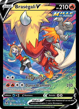 Braségali V TG14/245 — Pokémon Tempête Argentée (SIT)