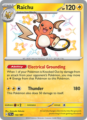 Raichu 132/245 — Pokémon Destinées de Paldea (EV4.5)