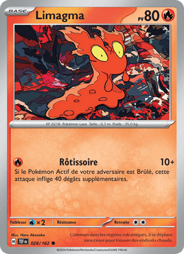 Limagma 028/218 Pokémon Forces Temporelles (EV05)