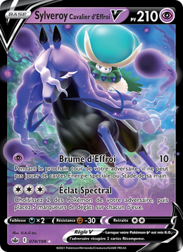Sylveroy Cavalier d'Effroi V 74/233 — Pokémon Règne de Glace (CRE)