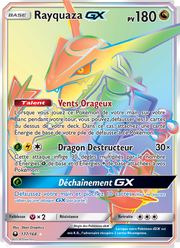 Rayquaza GX 177/183 — Pokémon Tempête Céleste (CES)