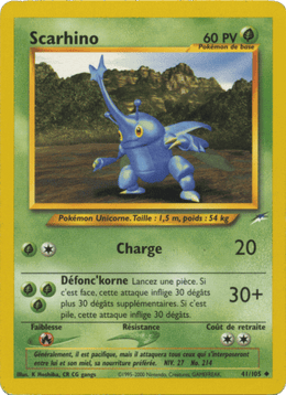 Scarhino 41/113 Pokémon Neo Destiny (N4)