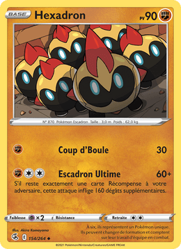 Hexadron 154/284 Pokémon Poing de Fusion (FST)