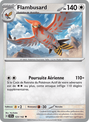 Flambusard 123/175 Pokémon Couronne Stellaire (EV07)