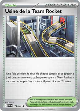 Usine de la Team Rocket 173/244 Pokémon Rivalités Destinées (EV10)