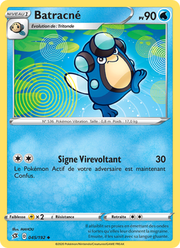 Batracné 45/209 Pokémon Clash des Rebelles