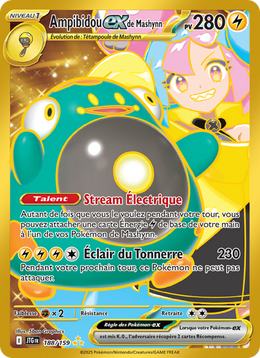 Ampibidou-ex de Mashynn - Iono's Bellibolt ex - Aventures Ensemble 188