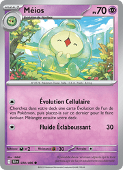Méios 038/172 Pokémon Foudre Noire (BLK)
