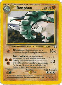 Donphan 21/111 Pokémon Neo Genesis (N1)