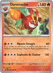 Darumacho 035/230 Pokémon Flammes Obsidiennes (EV03)
