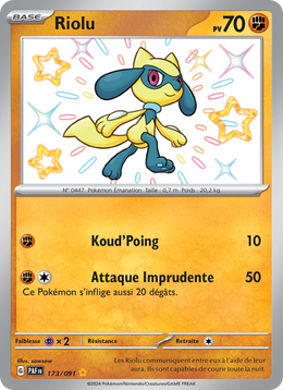 Riolu - Riolu - Destinées de Paldea 173
