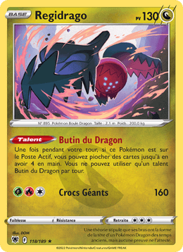 Regidrago 118/216 Pokémon Astres Radieux (ASR)
