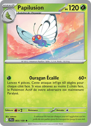 Papilusion 003/190 Pokémon Aventures Ensemble (EV09)