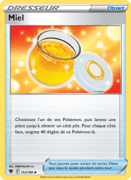 Miel 153/216 Pokémon Astres Radieux (ASR)