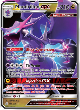 Mandrillon GX 160/258 — Pokémon Harmonie des Esprits (UNM)