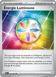 Énergie Lumineuse 191/279 Pokémon Évolutions à Paldea (EV02)