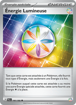 Énergie Lumineuse 191/279 Pokémon Évolutions à Paldea (EV02)