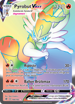 Pyrobut VMAX 194/209 Pokémon Clash des Rebelles