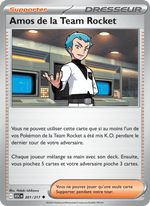 Amos de la Team Rocket 201/295 Pokémon Héros Transcendants (ME2.5)