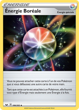 Énergie Boréale 186/216 Pokémon Épée et Bouclier
