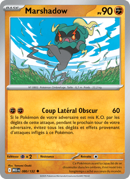 Marshadow 080/188 Pokémon Méga-Évolution (ME01)