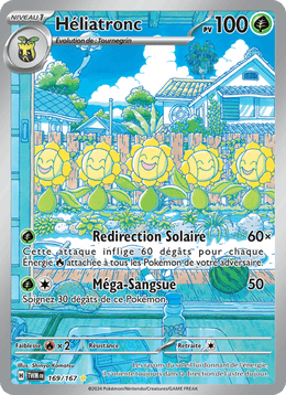 Héliatronc 169/226 Pokémon Mascarade Crépusculaire (EV06)